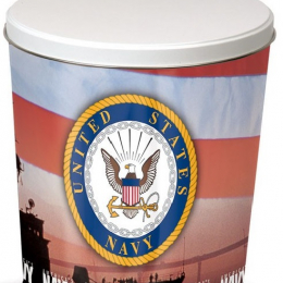 US FORCES | 3 Gallon United States Navy Tin