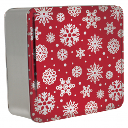 2 SQ 210 Red with Snowflakes